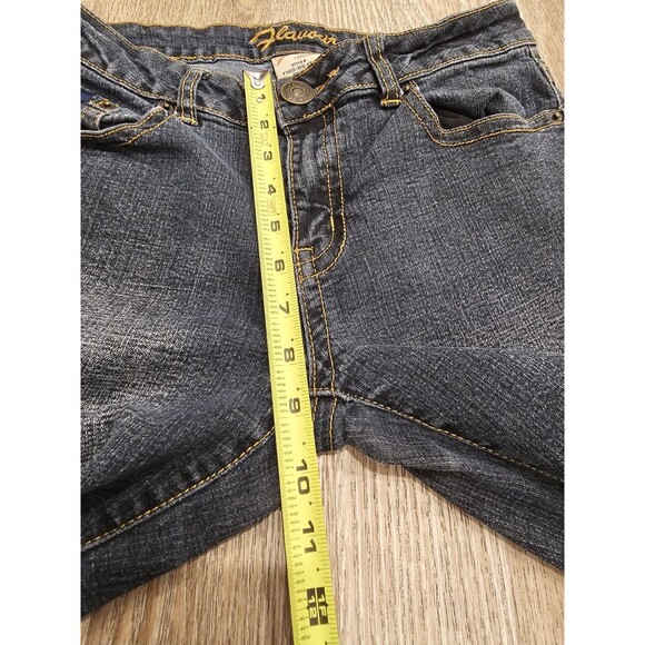 Flavour By Bubblegum Y2K Demin Jeans Size 10Petite - Picture 6 of 8